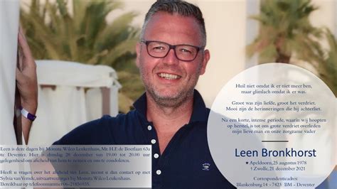 Leen Bronkhorst Profiles .